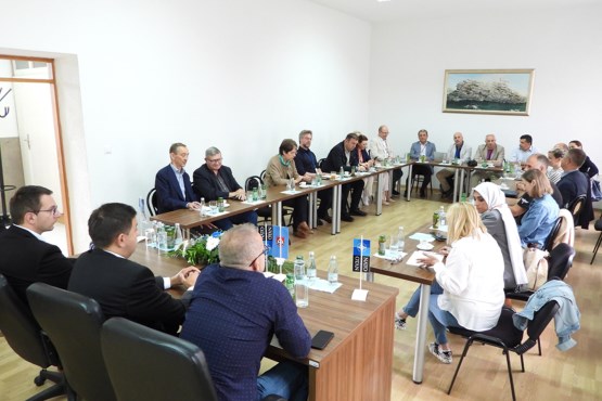 Članovi Komiteta za ekonomiju i sigurnost PSNATO-a posjetili Općinu Kreševo 